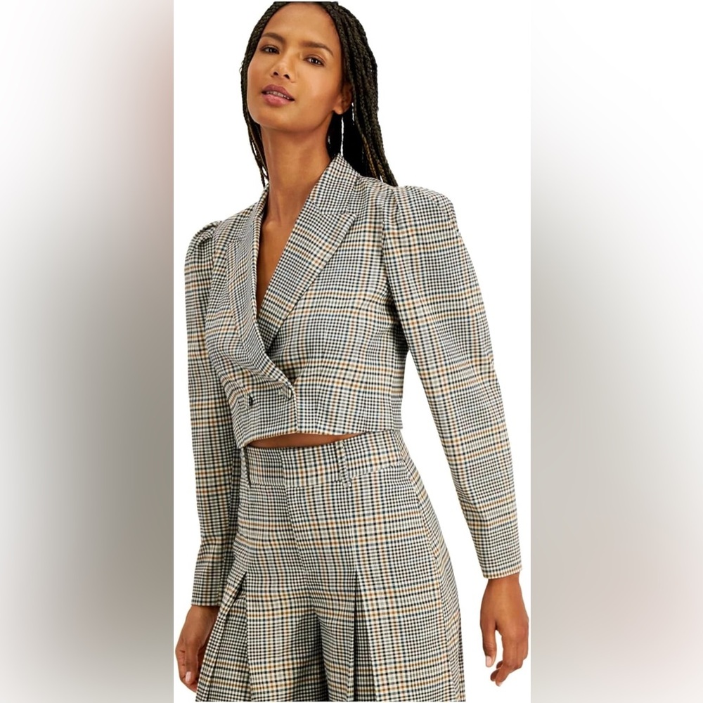 2 piece bolero jacket & culottes set - Picture 3 of 6